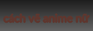 cách vẽ anime nữ